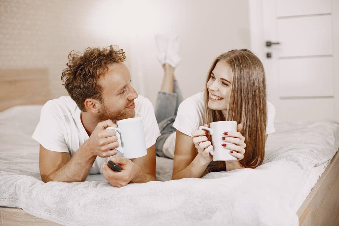 Married Couple In The Bedroom