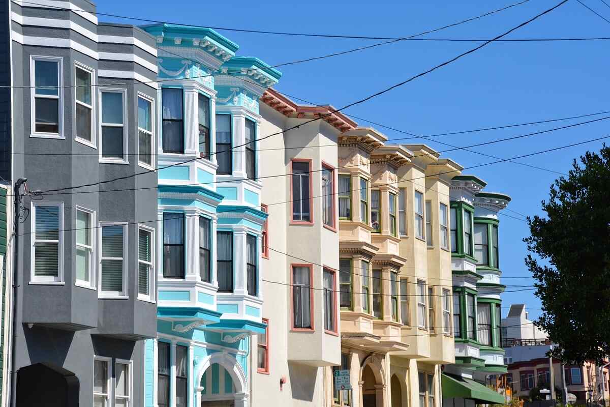 Colorful Building In San Francisco