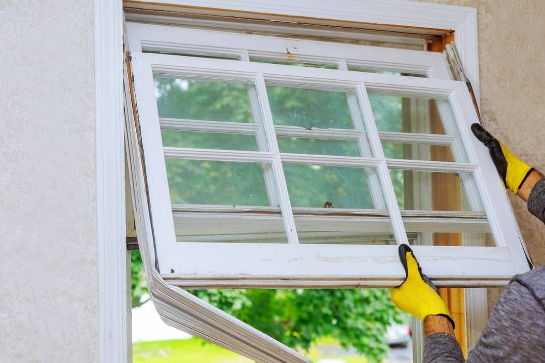 Replacing the Old Wooden Window